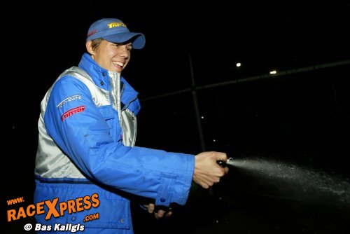 Justin Ros viert feest
